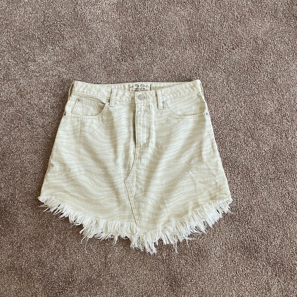 free people skirt